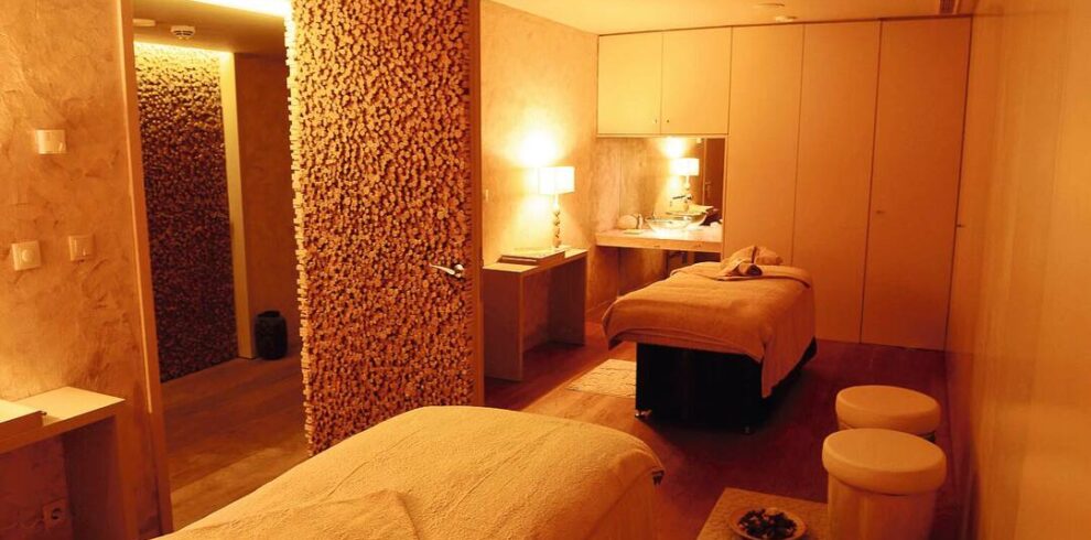 Spa massage room at Crowne Plaza Vilamoura Algarve