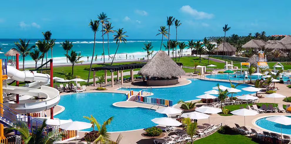 Luxury pool area at Hard Rock Hotel Punta Cana